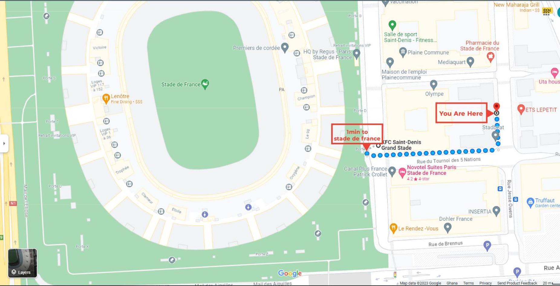 F2 Paris 10Eme Gare Du Nord - Stade De France - Parking แซงต์-เดอนี ภายนอก รูปภาพ